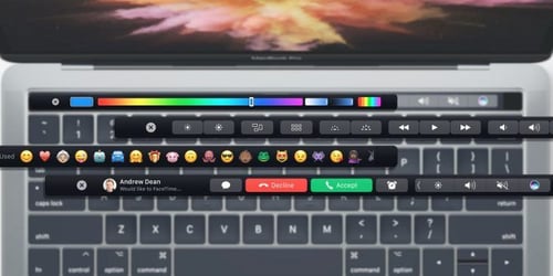 touch bar screens