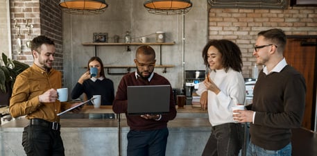 front-view-people-meeting-cup-coffee