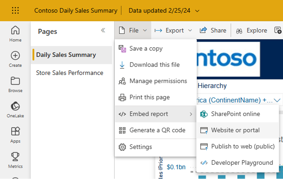 Power BI Summary